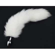 Fox Tail Butt Plug Quality Stainless Steel Anal Sex Toys